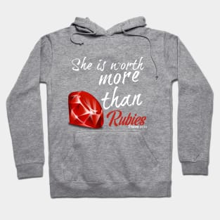 Proverbs 31:10 Woman - Virtuous Hoodie